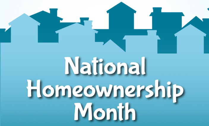 National Homeownership Month